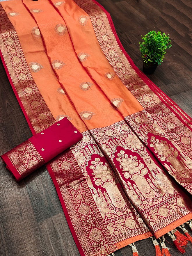 Meera 189 Designer Banarasi Silk Saree Catalog
